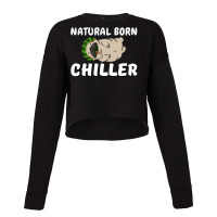 Natural Born Killer With A Watermelon Pug Twist Cropped Sweater | Artistshot