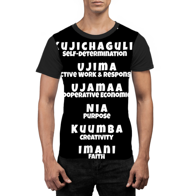 Happy Kwanzaa African Kwanzaa   Seven Principles Celebration T Shirt Graphic T-shirt by lejo83khanna | Artistshot