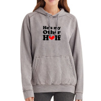 My Other Half Women Vintage Hoodie | Artistshot