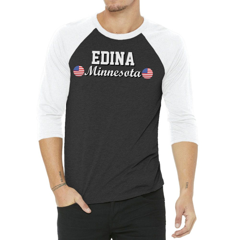 Edina Minnesota 3/4 Sleeve Shirt | Artistshot