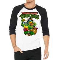 Warrior Turtle 3/4 Sleeve Shirt | Artistshot