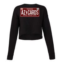 Az Cards Vanity Plate Cropped Sweater | Artistshot