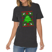 Little Full Lots Of Sap - Christmas Vacation Quote - Ugly Christmas Sw Vintage T-shirt | Artistshot