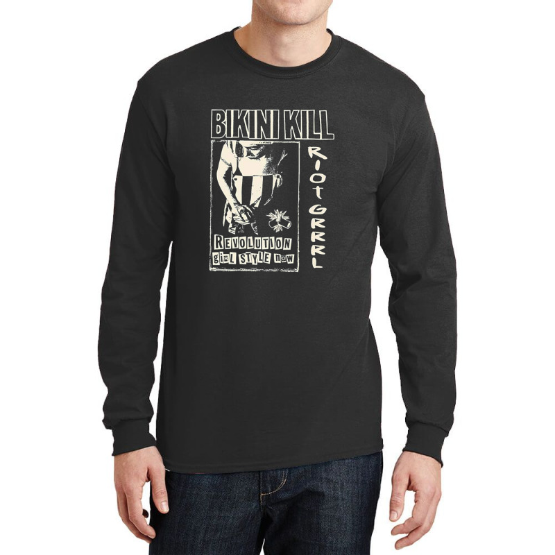 Revolution Girl Long Sleeve Shirts by RandallMitchell | Artistshot