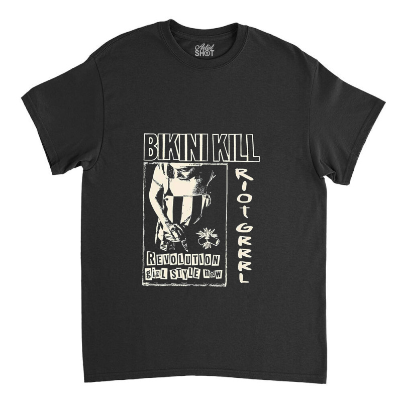 Revolution Girl Classic T-shirt by RandallMitchell | Artistshot