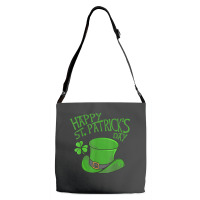 Happy St Patricks Day Adjustable Strap Totes | Artistshot