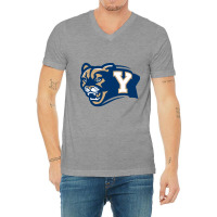 Byu, Cougar 2 V-neck Tee | Artistshot