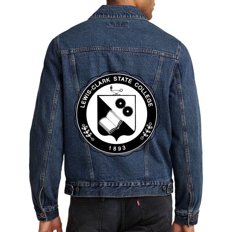 Lewis–clark Academy Men Denim Jacket by Cokro | Artistshot