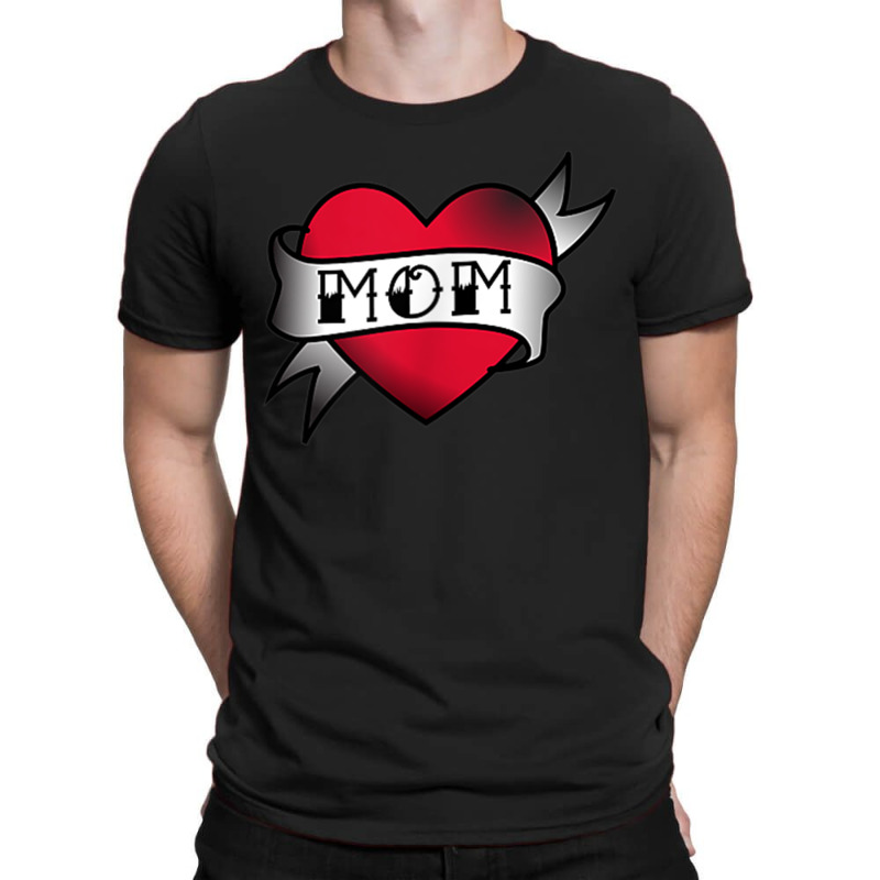 Mom Heart Tattoo T-shirt | Artistshot