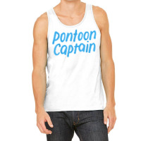 Lake Pontoon Boat Captain T Shirt Tank Top | Artistshot