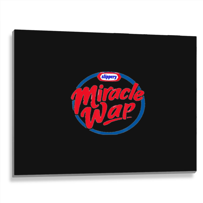 Miracle Wap Rap Song Lyric Metal Print Horizontal | Artistshot