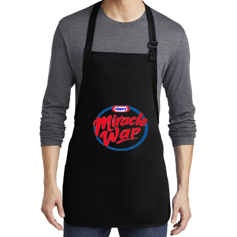 Miracle Wap Rap Song Lyric Medium-length Apron | Artistshot