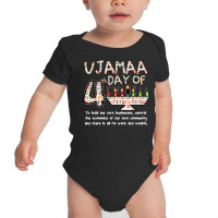 Kwanzaa Seven Principles Ujamaa 4 Th Day Of Kwanzaa Kids T Shirt Baby Bodysuit | Artistshot