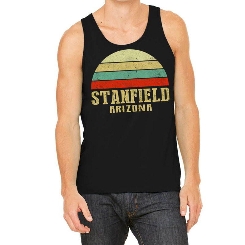 Stanfield Arizona Vintage Retro Sunset Tank Top by JeremyHurley | Artistshot