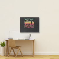 Track And Field Hammer Throwing Trajectories And I Funny Landscape Canvas Print | Artistshot