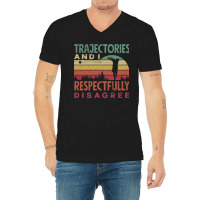 Track And Field Hammer Throwing Trajectories And I Funny V-neck Tee | Artistshot