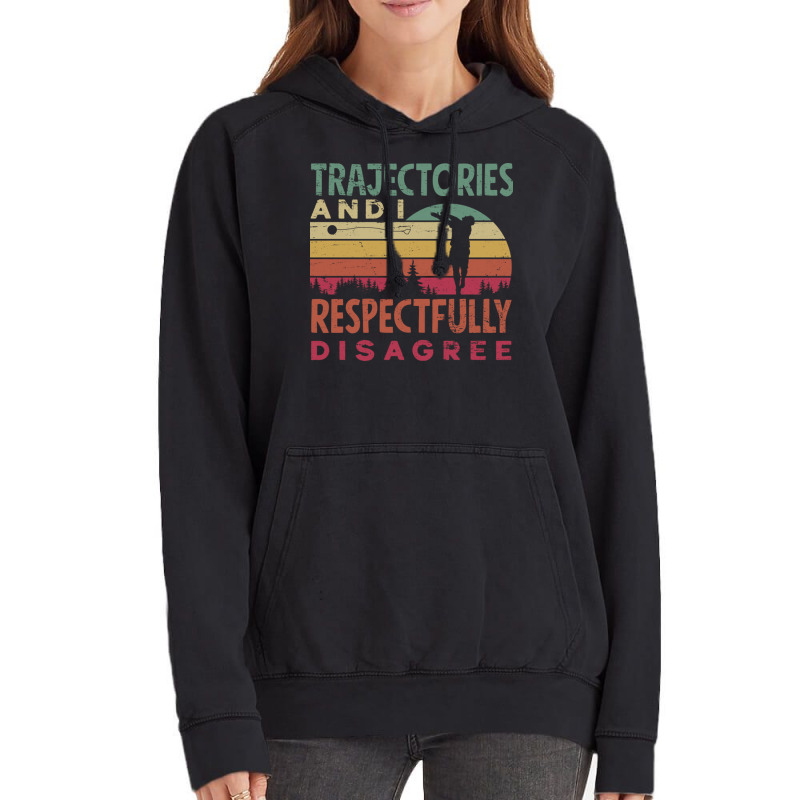 Track And Field Hammer Throwing Trajectories And I Funny Vintage Hoodie | Artistshot