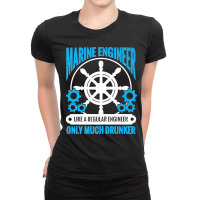 Maritime Engineering Marine Engineering Marine Engineer Premium Ladies Fitted T-shirt | Artistshot