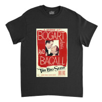 The Big Sleep - Vintage Movie Poster (bogart Classic T-shirt | Artistshot