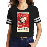 The Big Sleep - Vintage Movie Poster (bogart Scorecard Crop Tee | Artistshot