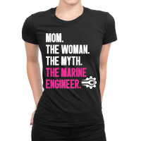 Maritime Engineering Marine Engineering Marine Engineer Premium Ladies Fitted T-shirt | Artistshot