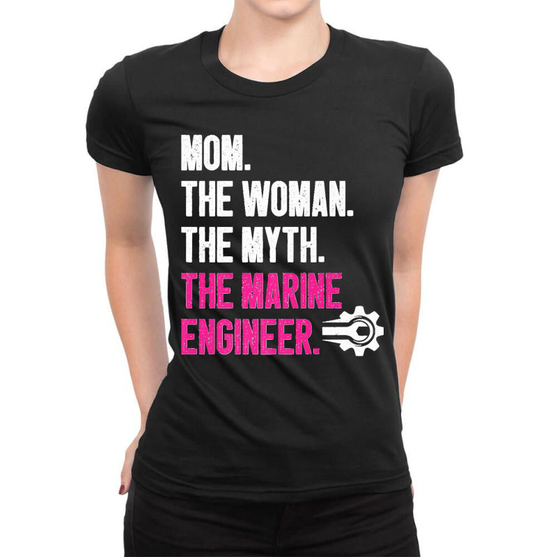 Maritime Engineering Marine Engineering Marine Engineer Premium Ladies Fitted T-Shirt by ROBERTCHESTERTAFT | Artistshot