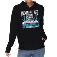 Maritime Engineering Marine Engineering Marine Engineer Premium Lightweight Hoodie | Artistshot