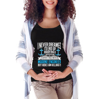 Maritime Engineering Marine Engineering Marine Engineer Premium Maternity Scoop Neck T-shirt | Artistshot