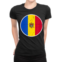 Moldova Proud Moldovan Flag T Shirt Ladies Fitted T-shirt | Artistshot