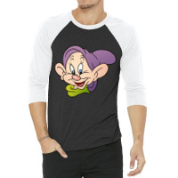 Dopey 3/4 Sleeve Shirt | Artistshot
