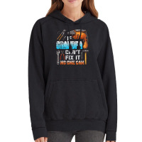 Mens If Grandpa Can't Fix It No One Can Love Father Day Vintage Hoodie | Artistshot