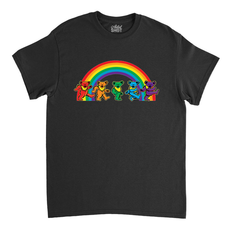 Rainbow Grateful Dancing Classic T-shirt | Artistshot