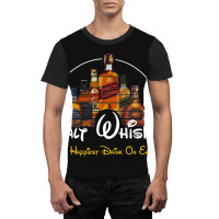 Malt Whiskey Happiest Drink Funny Pun Parody Graphic T-shirt | Artistshot