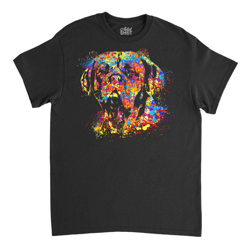 Dogue De Bordeaux T  Shirt Colorful Dogue De Bordeaux T  Shirt Classic T-shirt | Artistshot