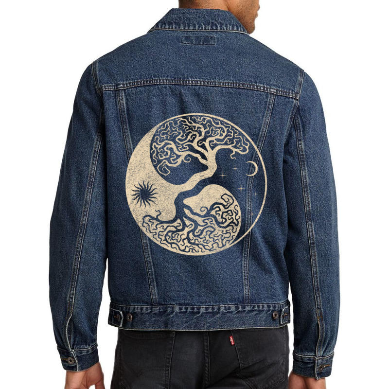 Viking Odin Wotan Norse Mythology Warrior Men Denim Jacket | Artistshot