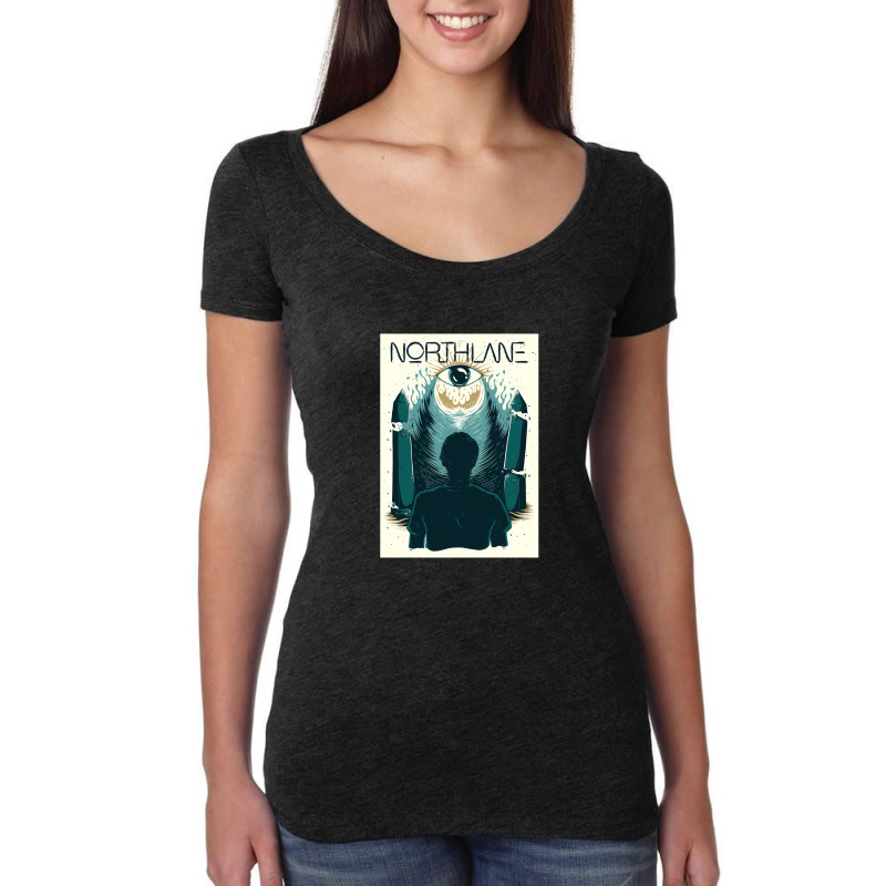 Towards The Eyes Women's Triblend Scoop T-shirt | Artistshot