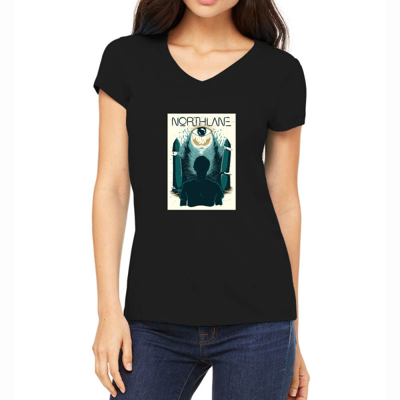 Towards The Eyes Women's V-neck T-shirt | Artistshot