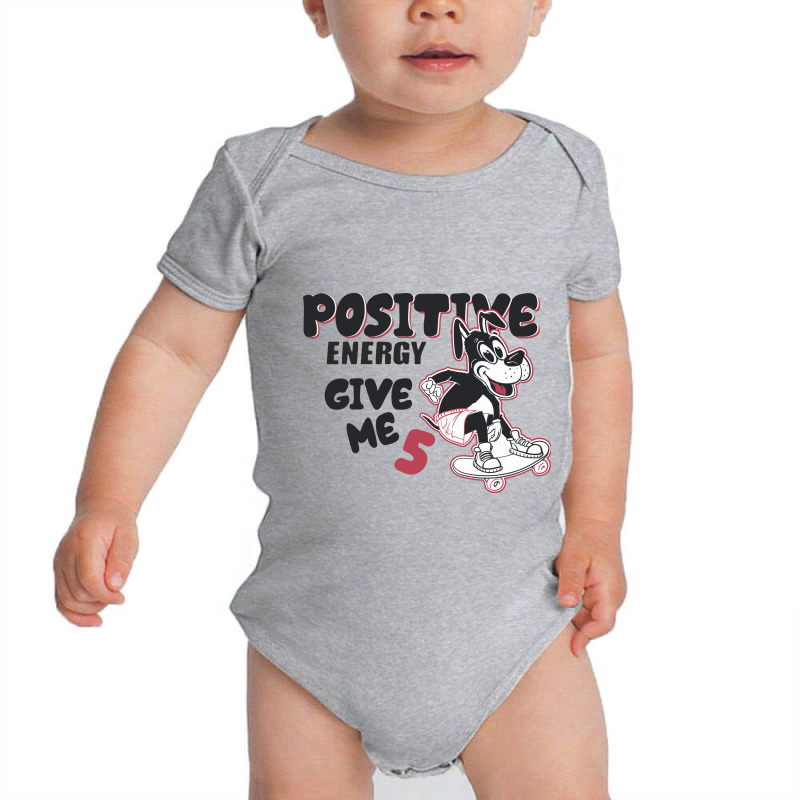 Positive Energy Baby Bodysuit | Artistshot