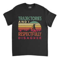 Track And Field Javelin Throwing Thrower Trajectories Funny Classic T-shirt | Artistshot