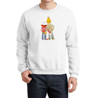 Real Love Bert And Ernie Crewneck Sweatshirt | Artistshot