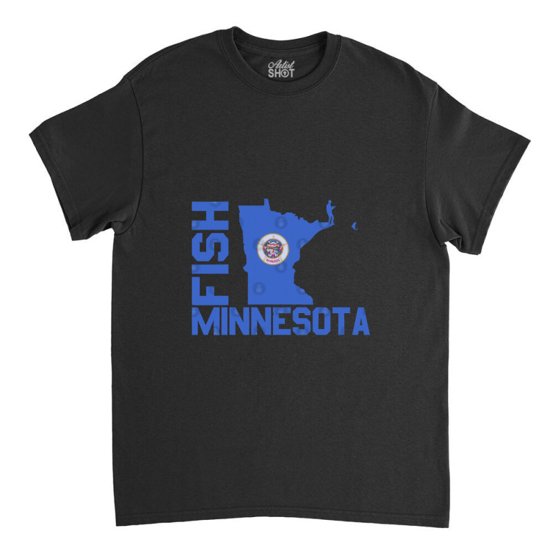 Fish Minnesota Classic T-shirt | Artistshot