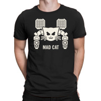 Mad Cat T-shirt | Artistshot