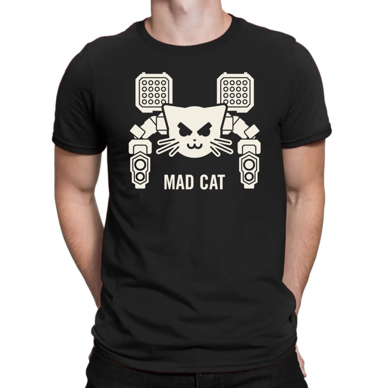 Mad Cat T-shirt | Artistshot