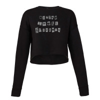 Cause It's A Bitter Sweet Symphony Cropped Sweater | Artistshot