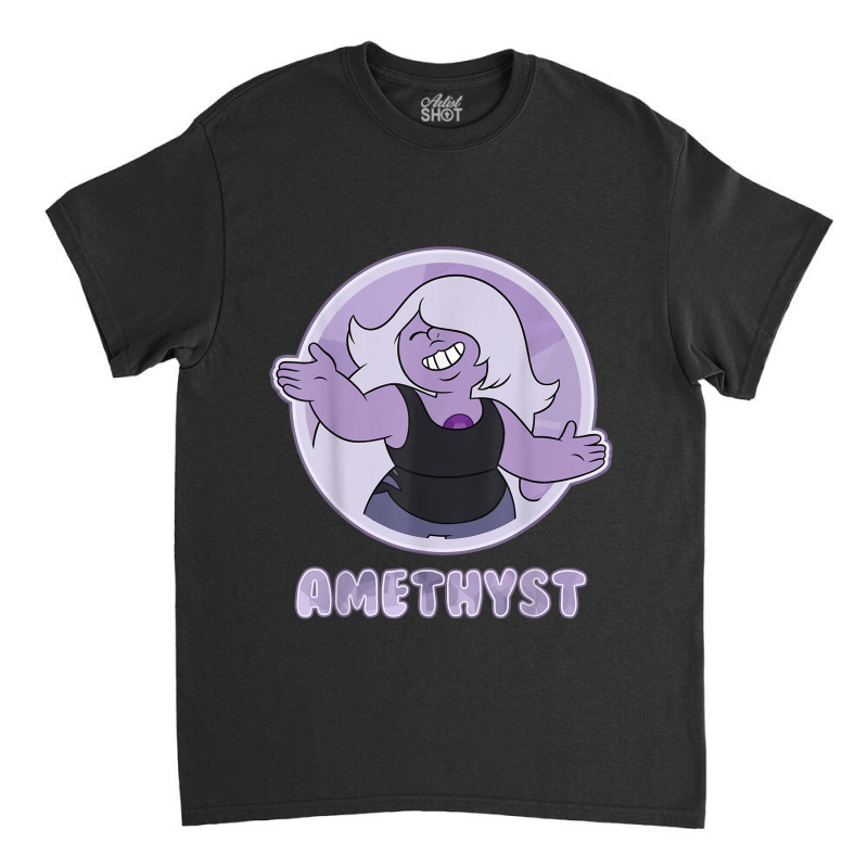 Cn Steven Universe Amethyst Portrait Classic T-shirt by CesarRobertoRamirez | Artistshot