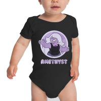 Cn Steven Universe Amethyst Portrait Baby Bodysuit | Artistshot