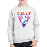 Parkour Free Running Traceur 80s 90s Retro Vintage Parkour Youth Sweatshirt | Artistshot