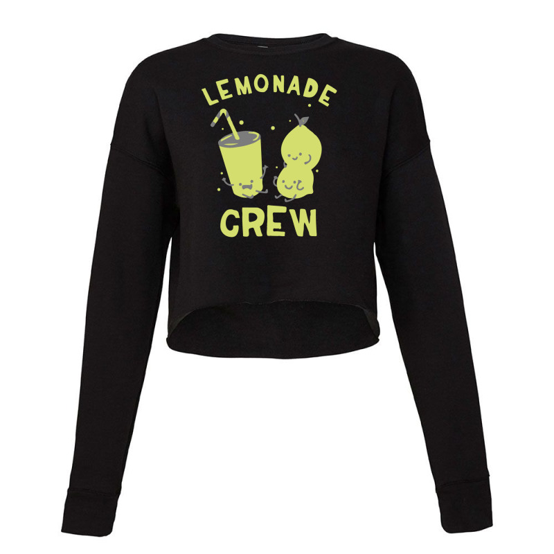 Lemonade Crew Fun Summertime Cropped Sweater by ton1 | Artistshot