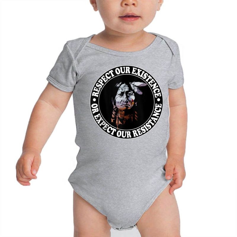 Native American Chief   Sitting Bull Lakota Sioux Tank Top Baby Bodysuit | Artistshot