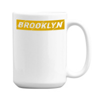 Brooklyn Gold 15 Oz Coffee Mug | Artistshot